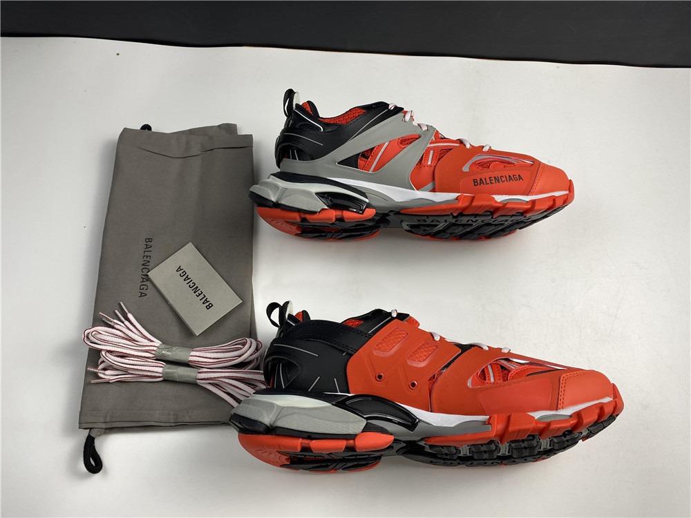 BLG Track Trainers Red Grey